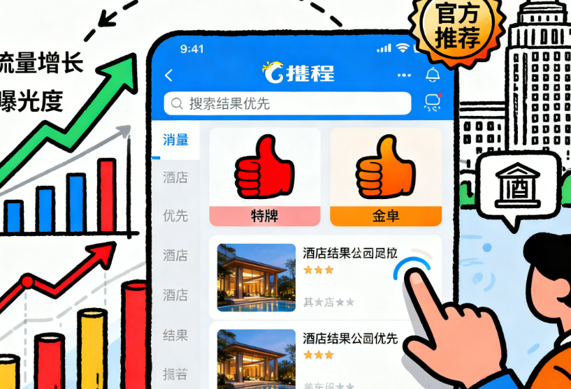 酒店OTA平台挂牌是什么意思?能不能提升曝光与订单量?缩略图 酒店OTA平台挂牌是什么意思?能不能提升曝光与订单量?